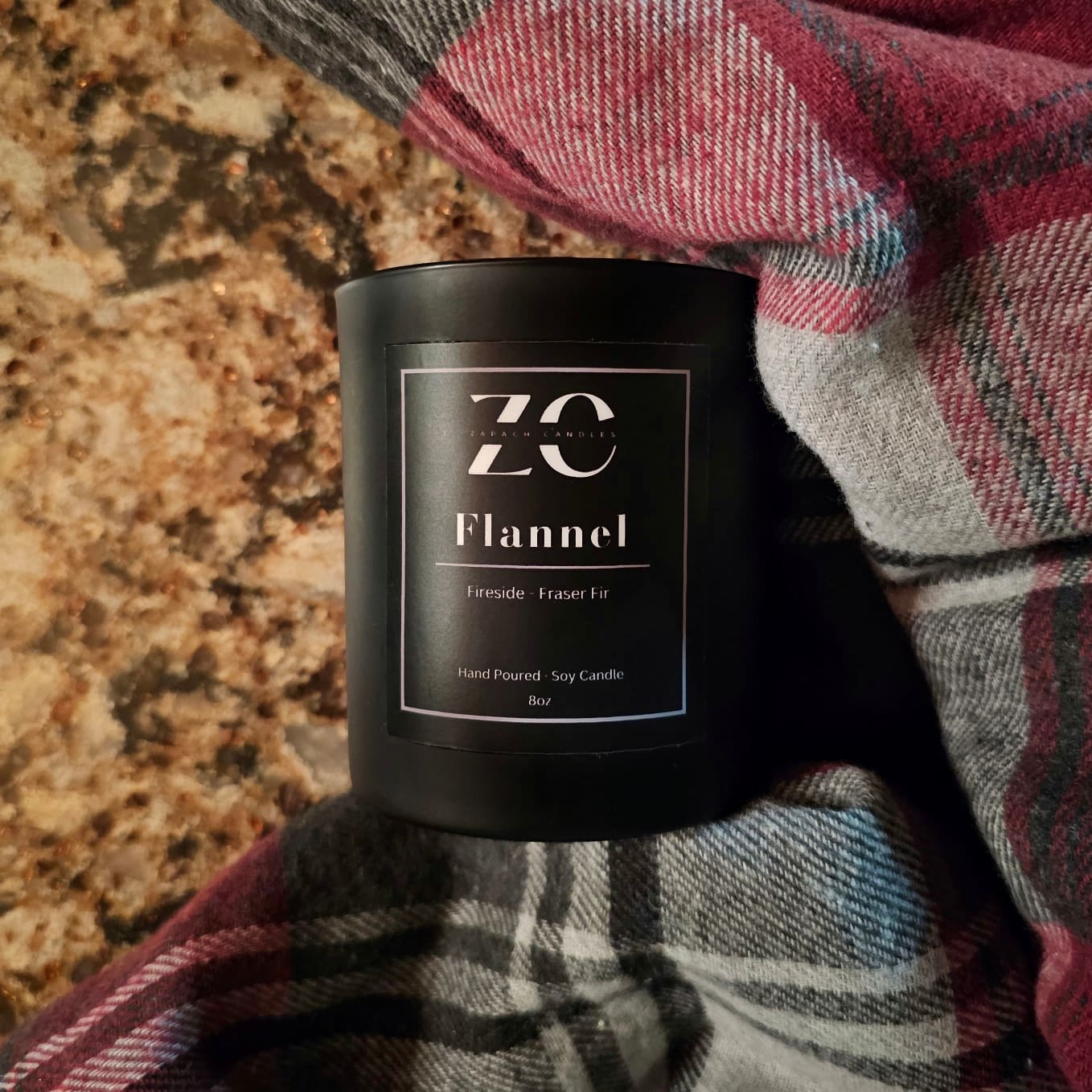 Flannel Candle